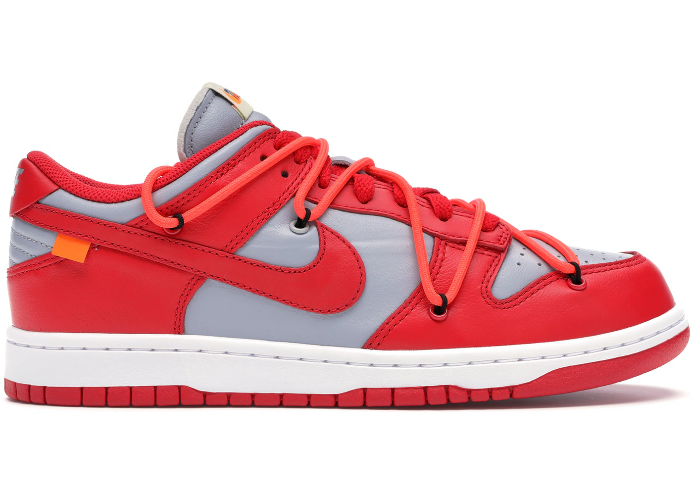 Nike X Off – white Dunk Low “University Red” – UnknownSole